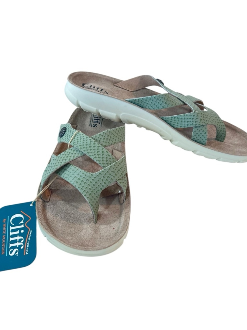 Cliffs by White Mountain Sage Bansky Sandals Womens Size 9.5 New